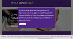 Desktop Screenshot of komjolksallergi.se